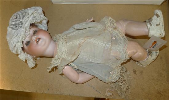 Heubach Koppesldorf bisque head doll, number 300-1